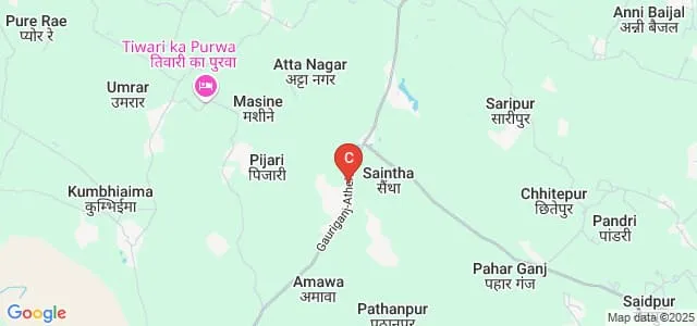 Dr Lal Ji Tripathi Mahavidyalaya, Amethi Map