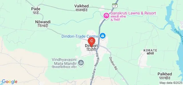 Maratha Vidya Prasarak Samaj's KRT Arts and Commerce College, Vani Map