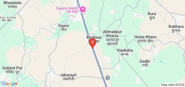 Sri Mahesh Prasad Degree College, Lucknow Map