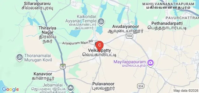 St Joseph College of Education, Vaikalpatti Map
