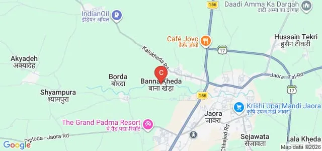 Shaheed Narendra Singh College of Education, Ratlam Map