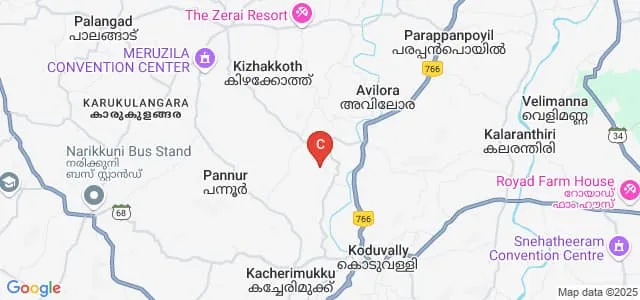 CHMKM Government Arts and Science College, Koduvally Map