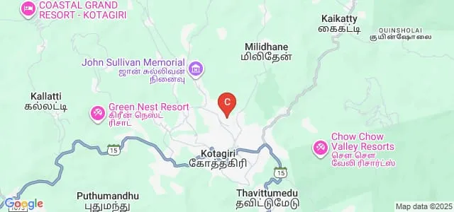 NPA Centenary Polytechnic College, Kotagiri Map