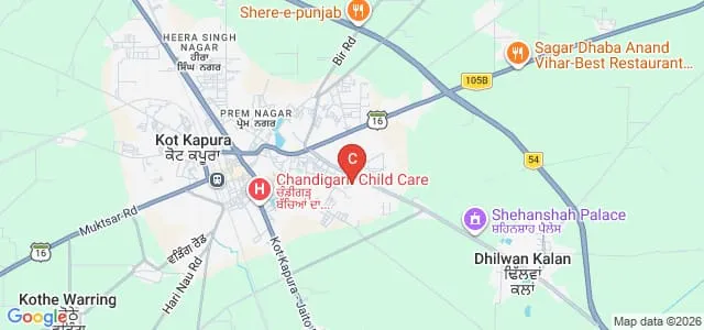 Shahid Bhagat Singh Government College, Faridkot Map