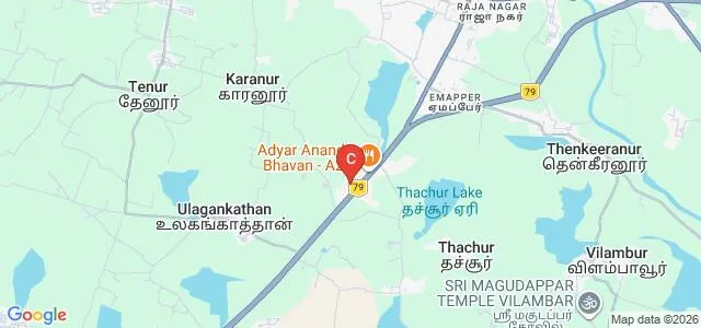 Bharathi Women's Arts and Science College, Kallakurichi Map