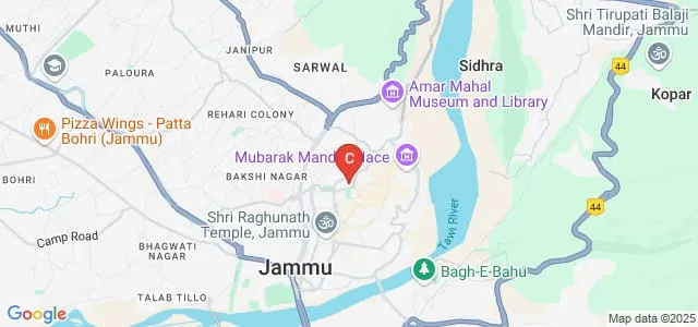 Government College for Women, Parade Ground, Jammu Map