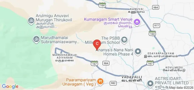 Anna University Regional Campus, Coimbatore Map