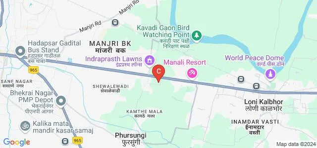 National Research Centre for Grapes, Pune Map