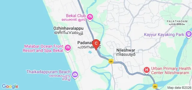 College of Agriculture, Padannakkad Map