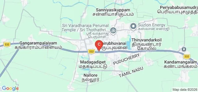 Vasavi College of Education, Pondicherry Map