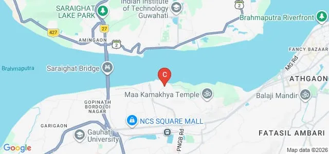 West Guwahati College of Education, Guwahati Map