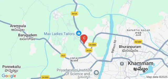 Daripally Anantha Ramulu College of Engineering and Technology, Khammam Map