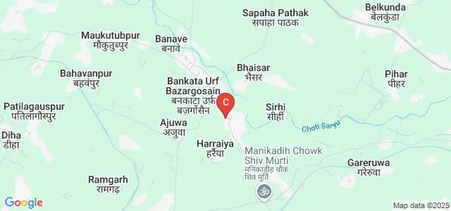Shri Raghunath Prasad Sahu Mahila Mahavidyalaya, Azamgarh Map