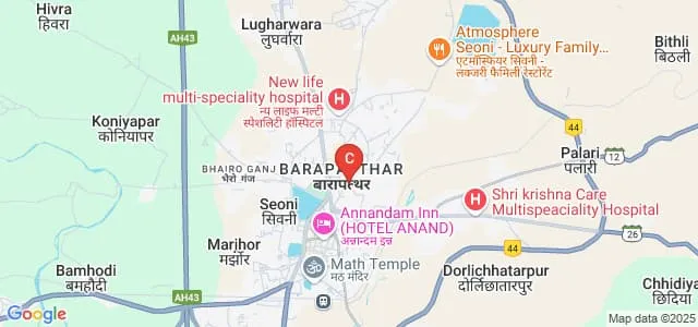 DP Chaturvedi Science Commerce Art and Education College, Seoni Map