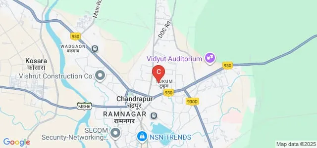 Dnyandeep Shikshan Prasarak Mandal Arts Commerce and Science College, Chandrapur Map