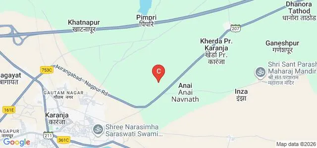 Mahila Utkarsh Pratisthan's College of Pharmacy, Washim Map