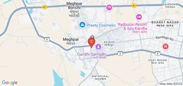 Tolani Commerce College, Adipur Map