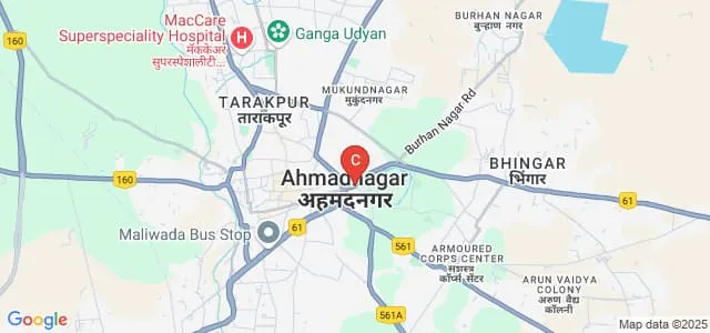 Shri Tilok Jain Dnyan Prasarak Mandal's Shri Anand College, Pathardi Map