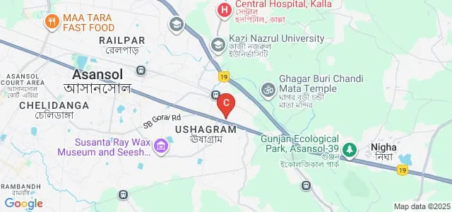 Banwarilal Bhalotia College, Asansol Map