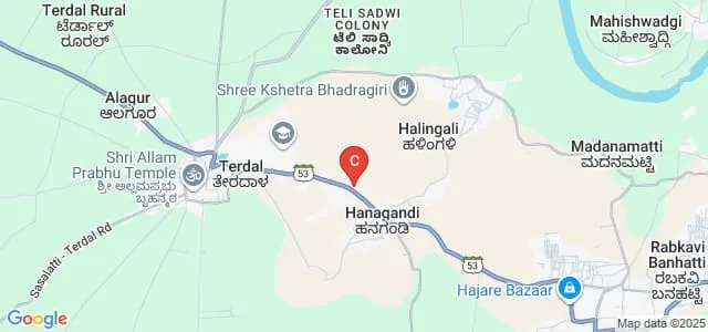 Government First Grade College, Terdal Map