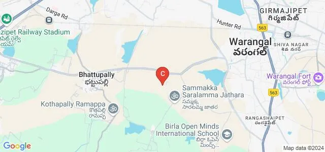 VR College of Management and information Technology, Warangal Map