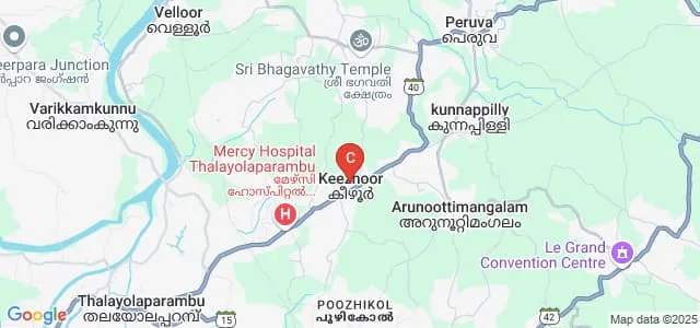 Devaswom Board College, Keezhoor Map
