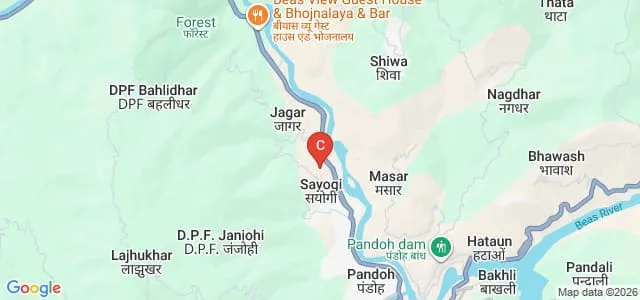 Noble College of Education, Mandi Map