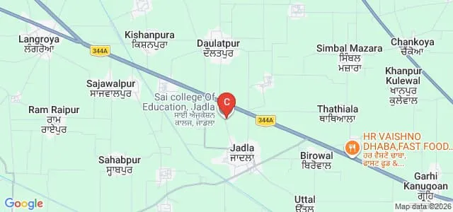 Sai College of Education, Hoshiarpur Map