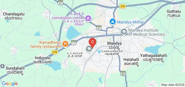 PES College of Engineering, Mandya Map