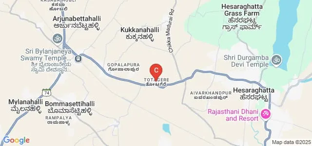 BGS PU College and Science Academy Degree College, Chickballapur Map