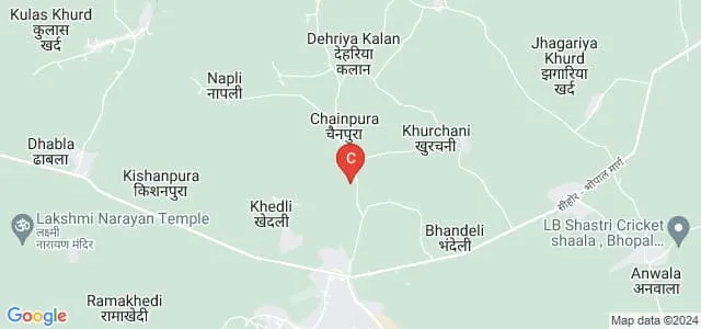 Ekta College, Sehore Map