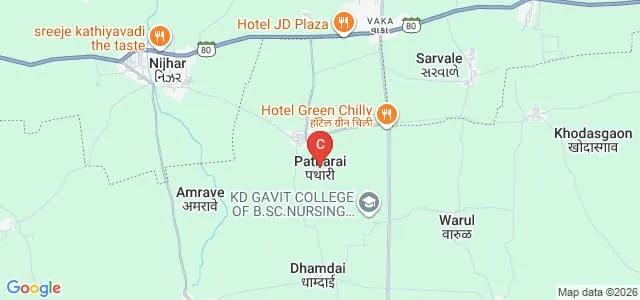 KD Gavit Diploma In Pharmacy College, Nandurbar Map