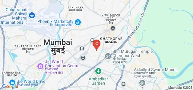 Gokhale Education Society's College of Education and Research, Parel Map