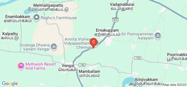 Amrita School of Engineering, Chennai Map