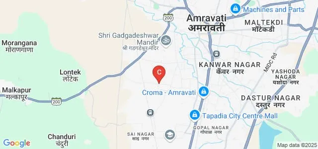 Mahatma Jyotiba Fule Mahavidyalaya, Amravati Map