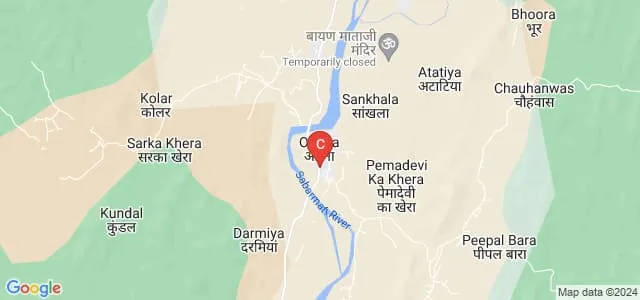 Rana Punja College, Udaipur Map