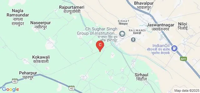 Kargil Shahid Mahavidyalaya, Etawah Map