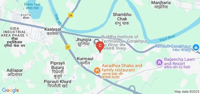 Institute of Technology and Management, Gorakhpur Map