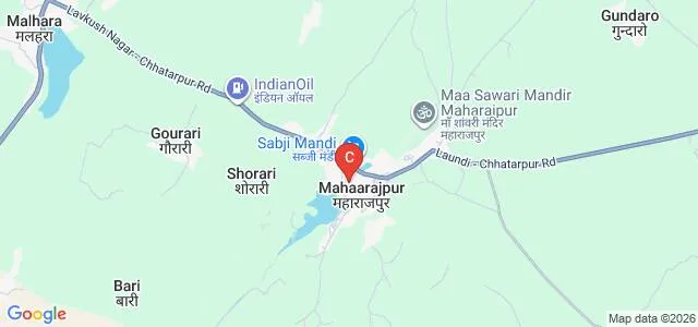 Maharishi Dayanand College of Education, Maharajpur Map
