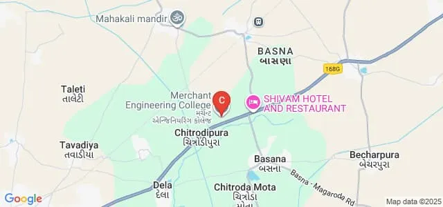 Merchant Engineering College, Basna Map