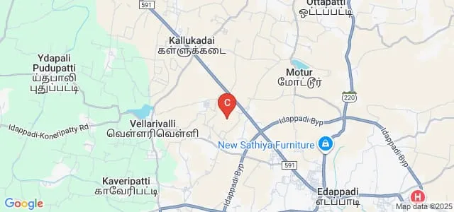 Acharya Polytechnic College, Salem Map