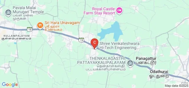 Shree Venkateshwara Hi-Tech Engineering College, Erode Map
