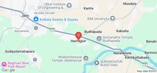 Orissa Engineering College, Jatni Map