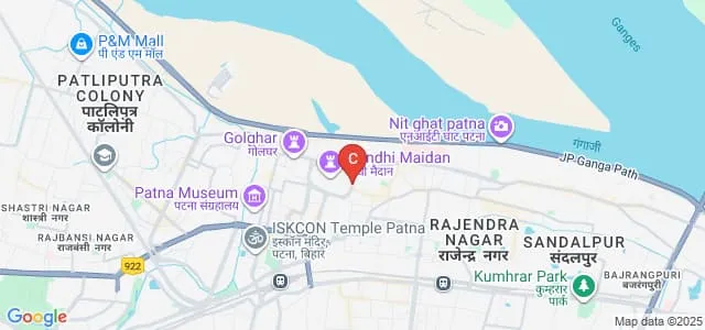 Development Management Institute, Patna Map