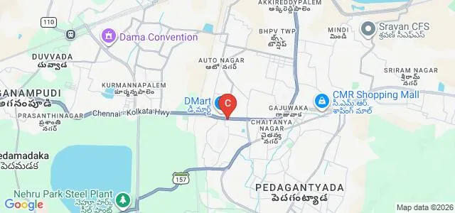 TSR and TBK Degree College, Visakhapatnam Map