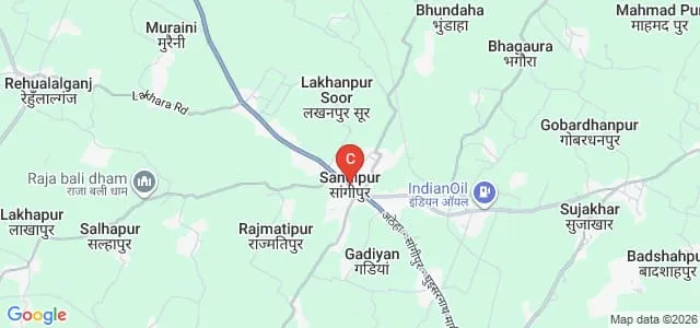 Shanti Amar Singh College of Education, Pratapgarh Map