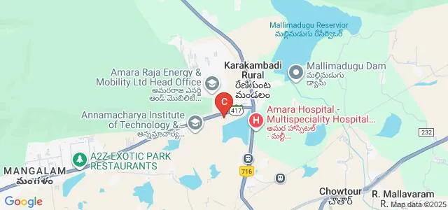 RCR Institute of Management and Technology, Tirupati Map
