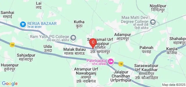 Ramdulari Bachhulal Jaiswal Mahavidyalaya, Nawabganj Map