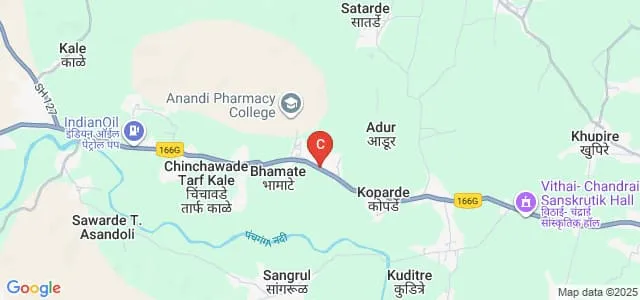 Anandi Law College, Kolhapur Map