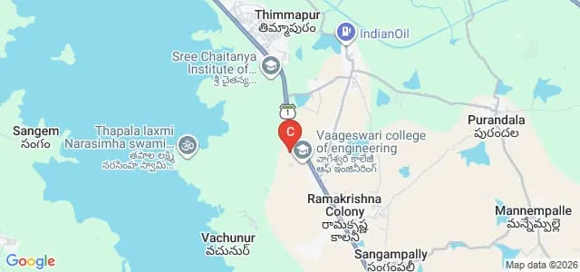 Shalini College of Education, Karimnagar Map